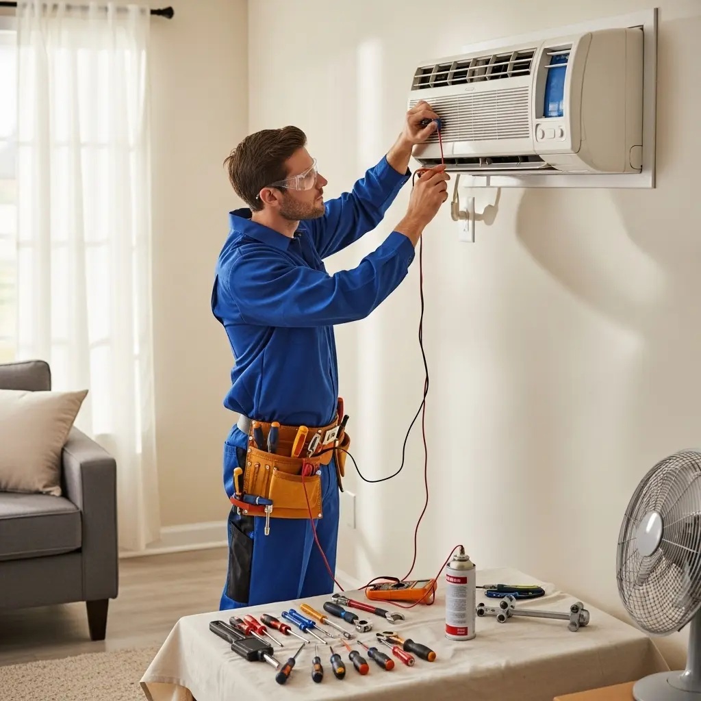Kula Lambert Lambert klima gaz dolumu ve bakım – Enerji verimliliği artırıldı. - Teknik servis örneği
